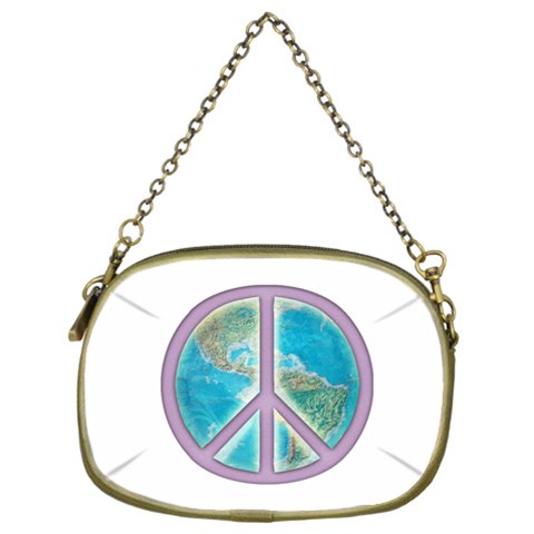 Peace Cosmetic Bag (Two Sides) from ArtsNow.com Front