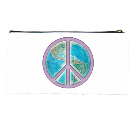 Peace Pencil Case from ArtsNow.com Back