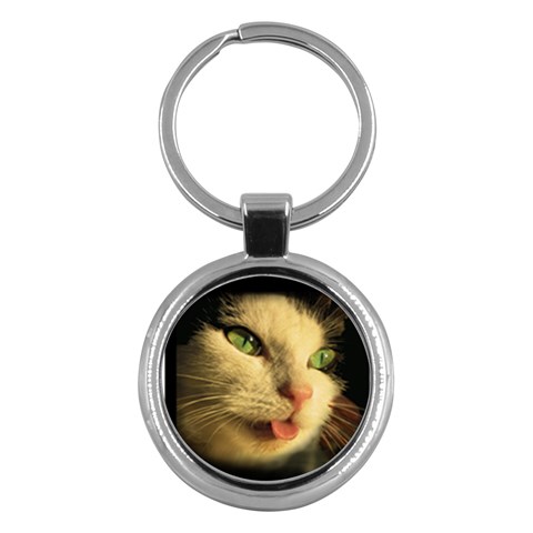 Mousy Key Chain (Round) from ArtsNow.com Front