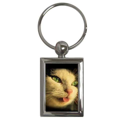 Mousy Key Chain (Rectangle) from ArtsNow.com Front