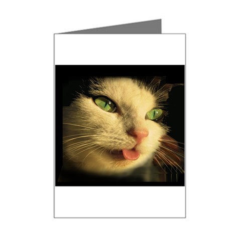 Mousy Mini Greeting Card from ArtsNow.com Left