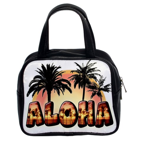 Aloha Sunset Classic Handbag (Two Sides) from ArtsNow.com Front