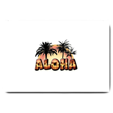 Aloha Sunset Large Doormat from ArtsNow.com 30 x20  Door Mat