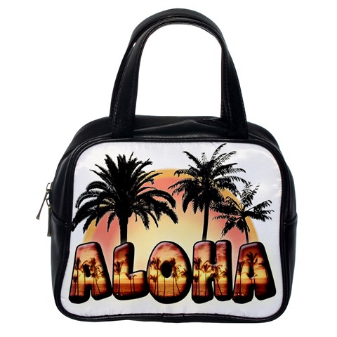 Aloha Sunset Classic Handbag (One Side) from ArtsNow.com Front