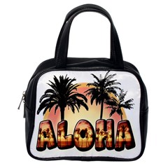 Aloha Sunset Classic Handbag (Two Sides) from ArtsNow.com Back