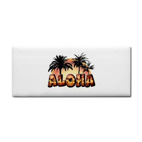 Aloha Sunset Hand Towel from ArtsNow.com Front