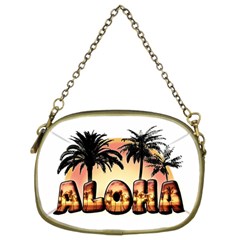 Aloha Sunset Cosmetic Bag (Two Sides) from ArtsNow.com Front