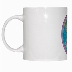 Peace White Mug from ArtsNow.com Left