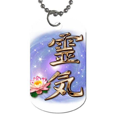 Reiki Dog Tag (One Side) from ArtsNow.com Front