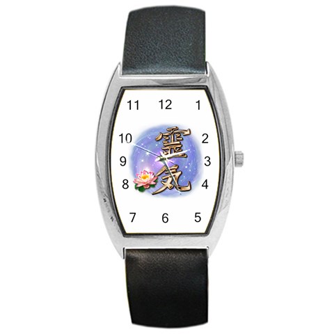 Reiki Barrel Style Metal Watch from ArtsNow.com Front