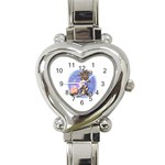 Reiki Heart Italian Charm Watch