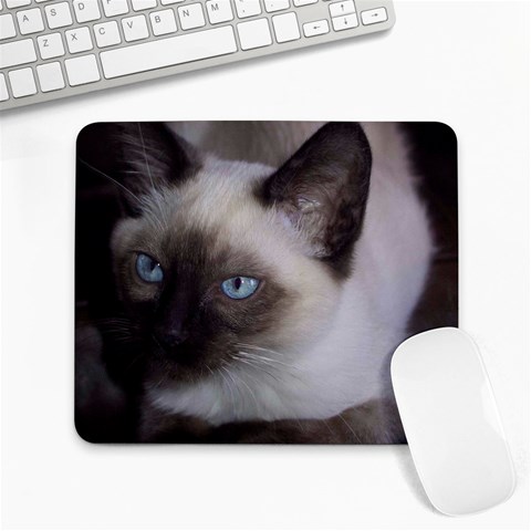 Siamese Cat Large Mousepad from ArtsNow.com Front