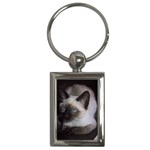 Siamese Cat Key Chain (Rectangle)