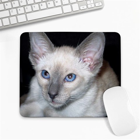 Siamese Cat D2 Large Mousepad from ArtsNow.com Front