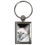 Siamese Cat D2 Key Chain (Rectangle)