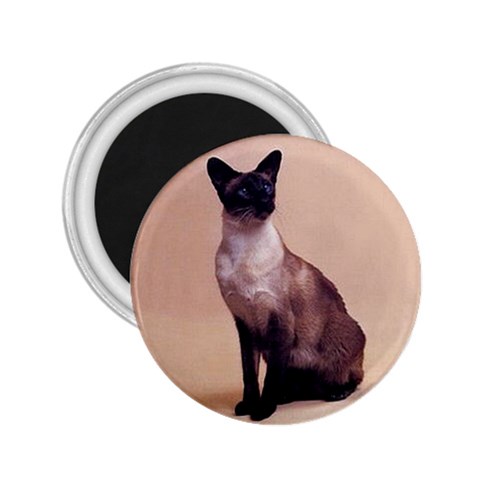 Siamese 2.25  Magnet from ArtsNow.com Front