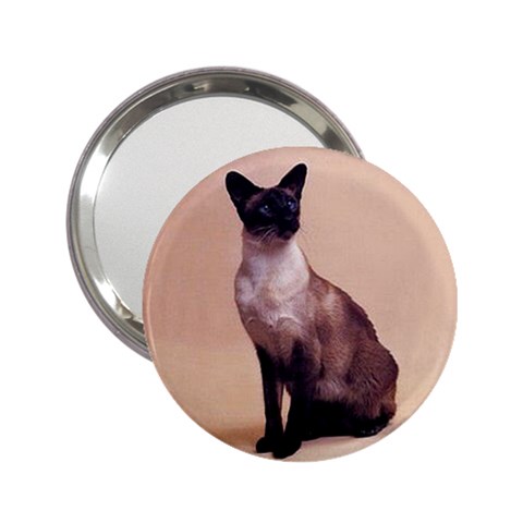 Siamese 2.25  Handbag Mirror from ArtsNow.com Front