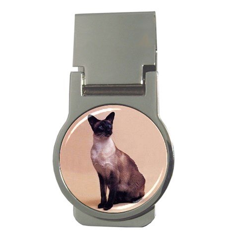 Siamese Money Clip (Round) from ArtsNow.com Front