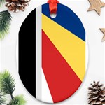 Seychellois Flag Ornament (Oval)