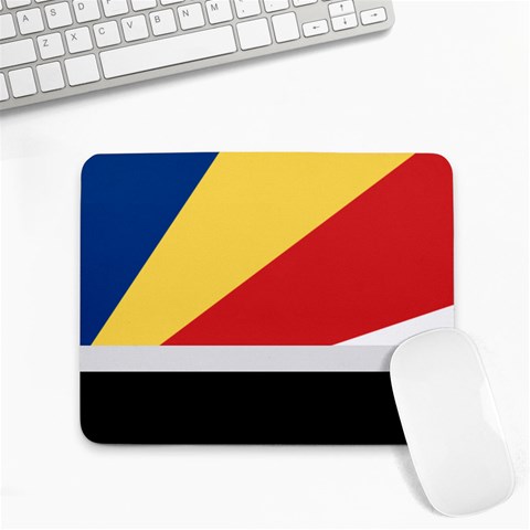 Seychellois Flag Small Mousepad from ArtsNow.com Front