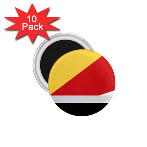 Seychellois Flag 1.75  Magnet (10 pack)  from ArtsNow.com Front