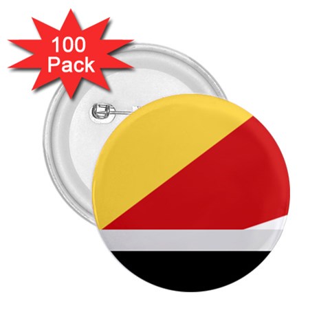 Seychellois Flag 2.25  Button (100 pack) from ArtsNow.com Front