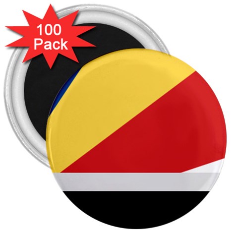 Seychellois Flag 3  Magnet (100 pack) from ArtsNow.com Front