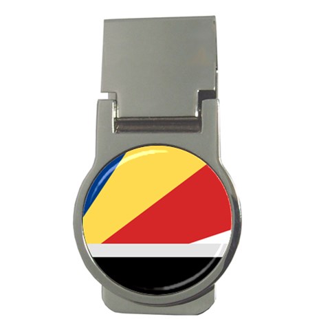 Seychellois Flag Money Clip (Round) from ArtsNow.com Front