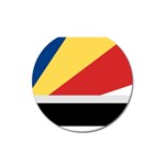 Seychellois Flag Magnet 3  (Round)