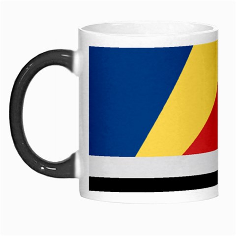 Seychellois Flag Morph Mug from ArtsNow.com Left