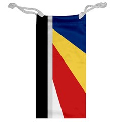 Seychellois Flag Jewelry Bag from ArtsNow.com Back