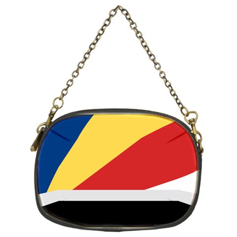 Seychellois Flag Cosmetic Bag (Two Sides) from ArtsNow.com Back