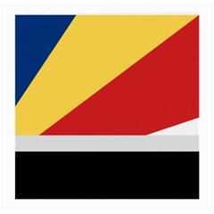 Seychellois Flag Glasses Cloth (Medium, Two Sides) from ArtsNow.com Back