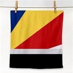 Seychellois Flag Face Towel