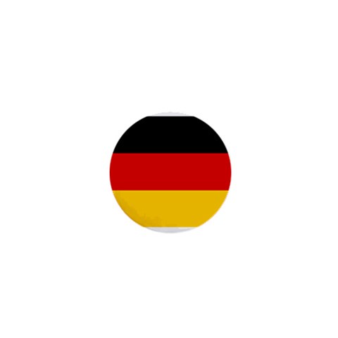 German Flag 1  Mini Button from ArtsNow.com Front