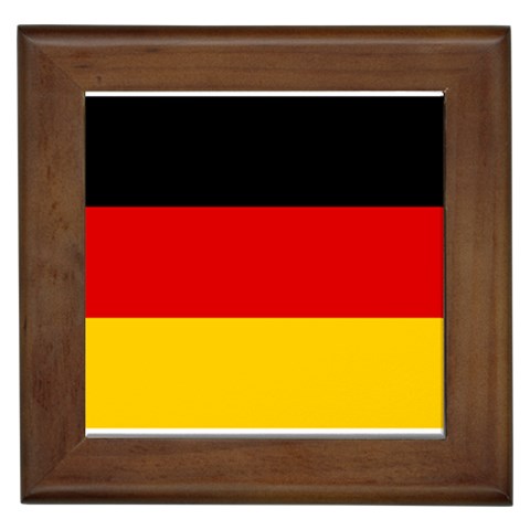 German Flag Framed Tile from ArtsNow.com Front