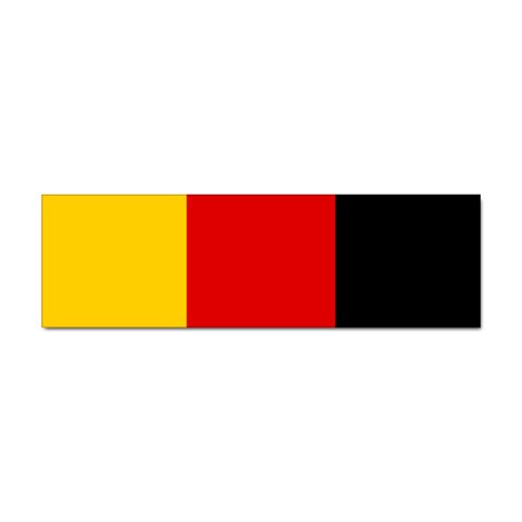 German Flag Sticker Bumper (10 pack) from ArtsNow.com Front