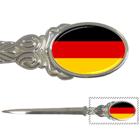 German Flag Letter Opener from ArtsNow.com Front