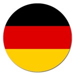 German Flag Magnet 5  (Round)