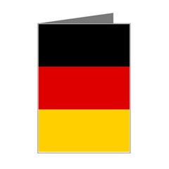 German Flag Mini Greeting Card from ArtsNow.com Left