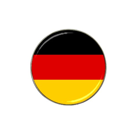 German Flag Hat Clip Ball Marker from ArtsNow.com Front