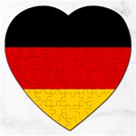 German Flag Jigsaw Puzzle (Heart)