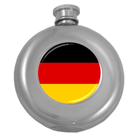 German Flag Hip Flask (5 oz) from ArtsNow.com Front