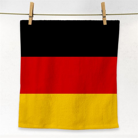 German Flag Face Towel from ArtsNow.com Front