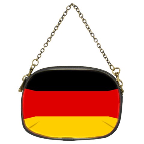 German Flag Cosmetic Bag (Two Sides) from ArtsNow.com Front