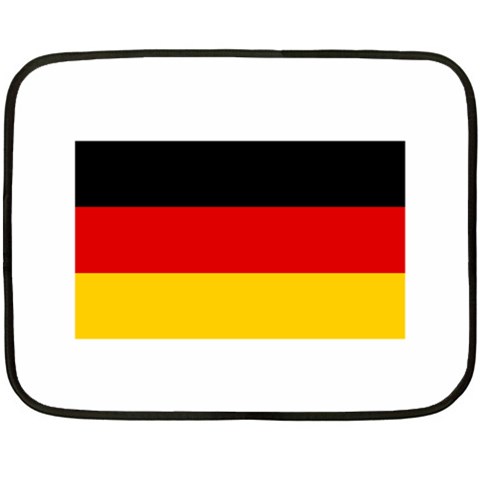 German Flag Mini Fleece Blanket(Two Sides) from ArtsNow.com 35 x27  Blanket Back