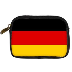 German Flag Digital Camera Leather Case from ArtsNow.com Front