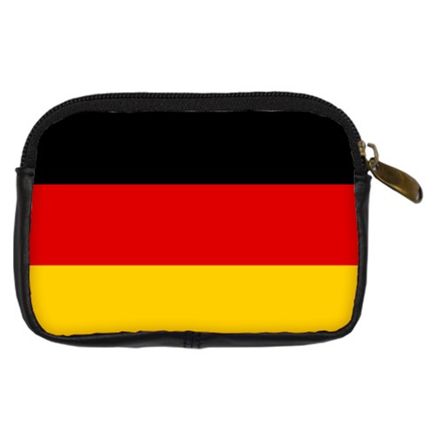 German Flag Digital Camera Leather Case from ArtsNow.com Back