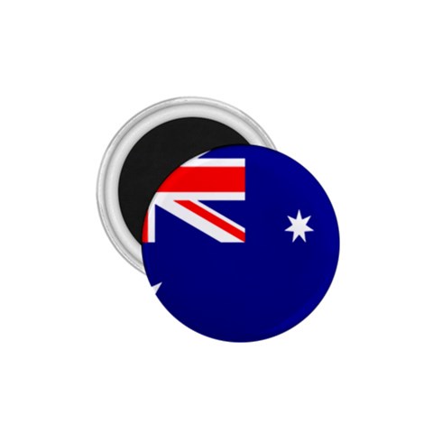 Australian Flag 1.75  Magnet from ArtsNow.com Front