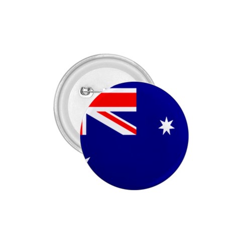 Australian Flag 1.75  Button from ArtsNow.com Front